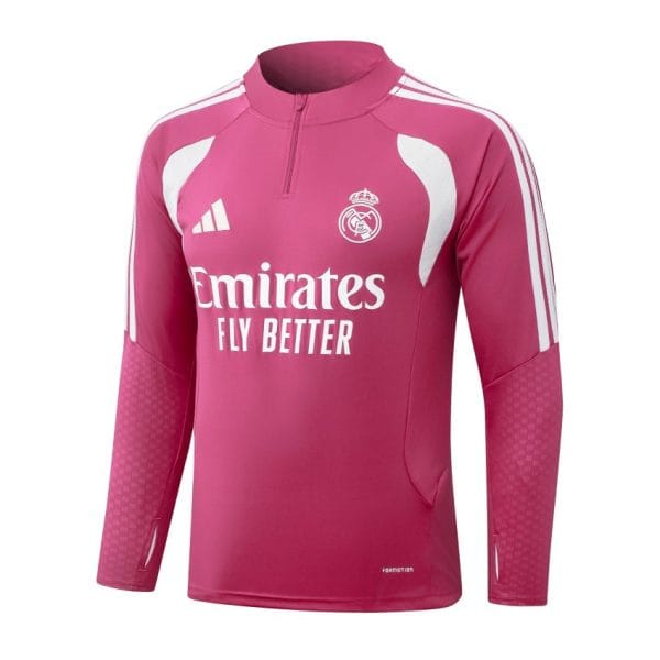 Survetement Real Madrid Training 2026-2027 Rose