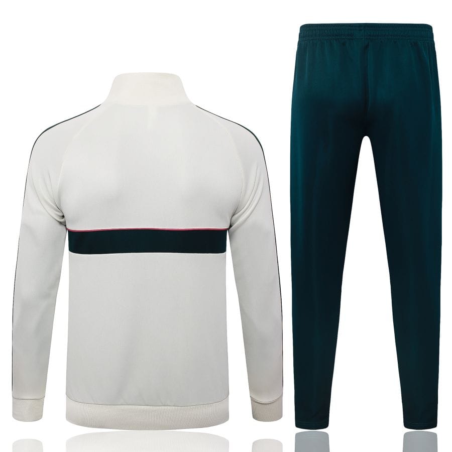 Survetement Real Madrid Veste 2026-2027 Blanc Vert (2)