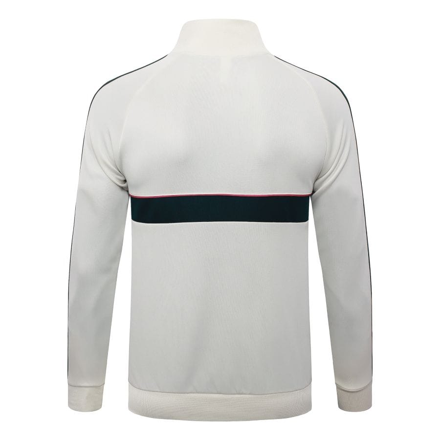 Survetement Real Madrid Veste 2026-2027 Blanc Vert (3)