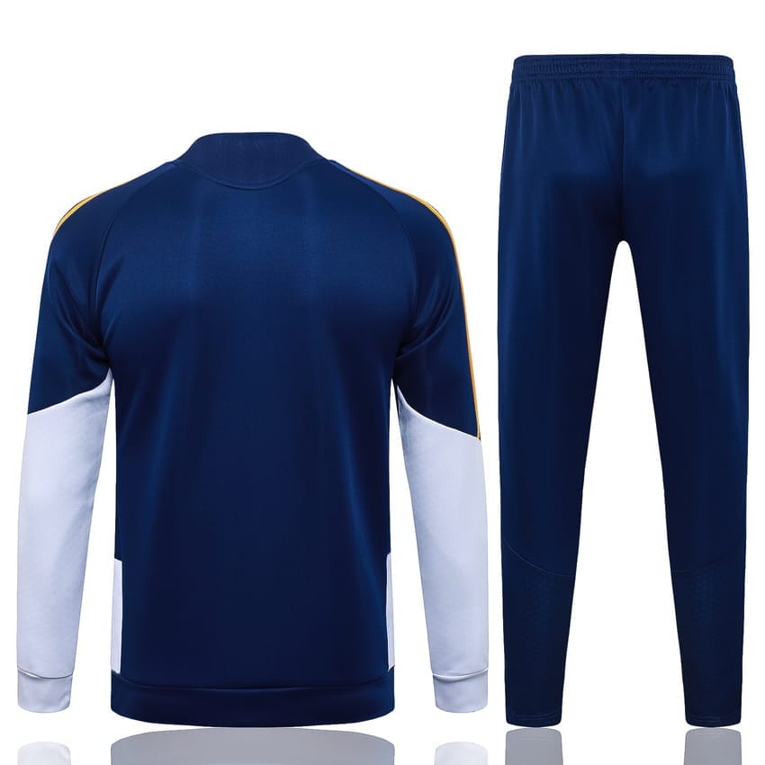 Survetement Real Madrid Veste 2026 2027 Bleu Fonce (4)